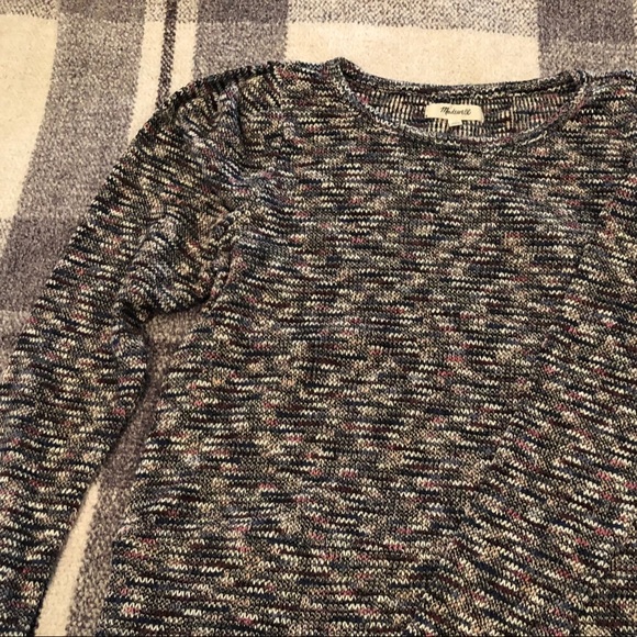 Madewell Stripy Sweater with shoulders - Picture 4 of 4